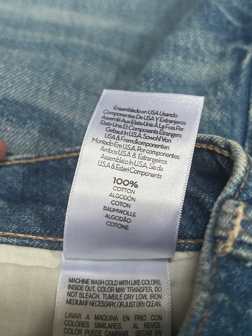 MOTHER Superior The Dodger Sneak Jeans Wipeout Medium Wash Size 25 - Picture 12 of 12